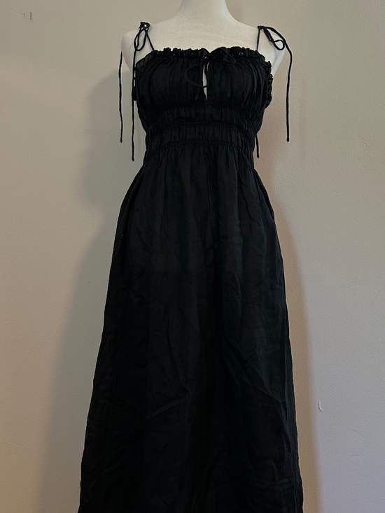 Doen Dresses & Skirts - Doên Black Maxi Dress 100% Ramie
